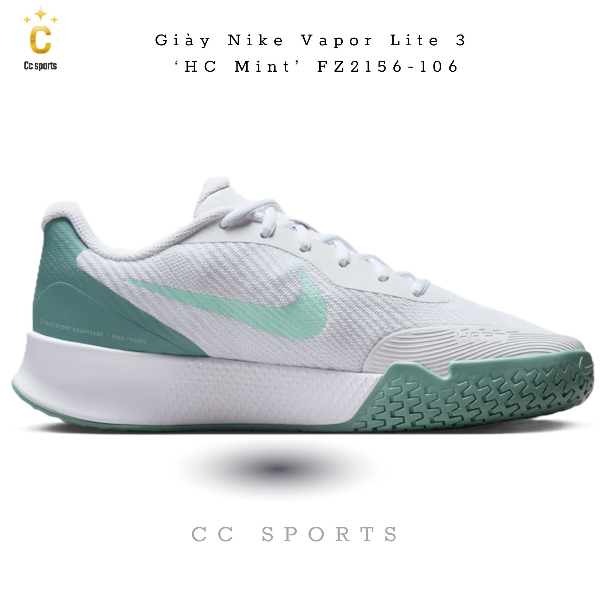 Giày Nike Vapor Lite 3 ‘HC Mint’ FZ2156-106