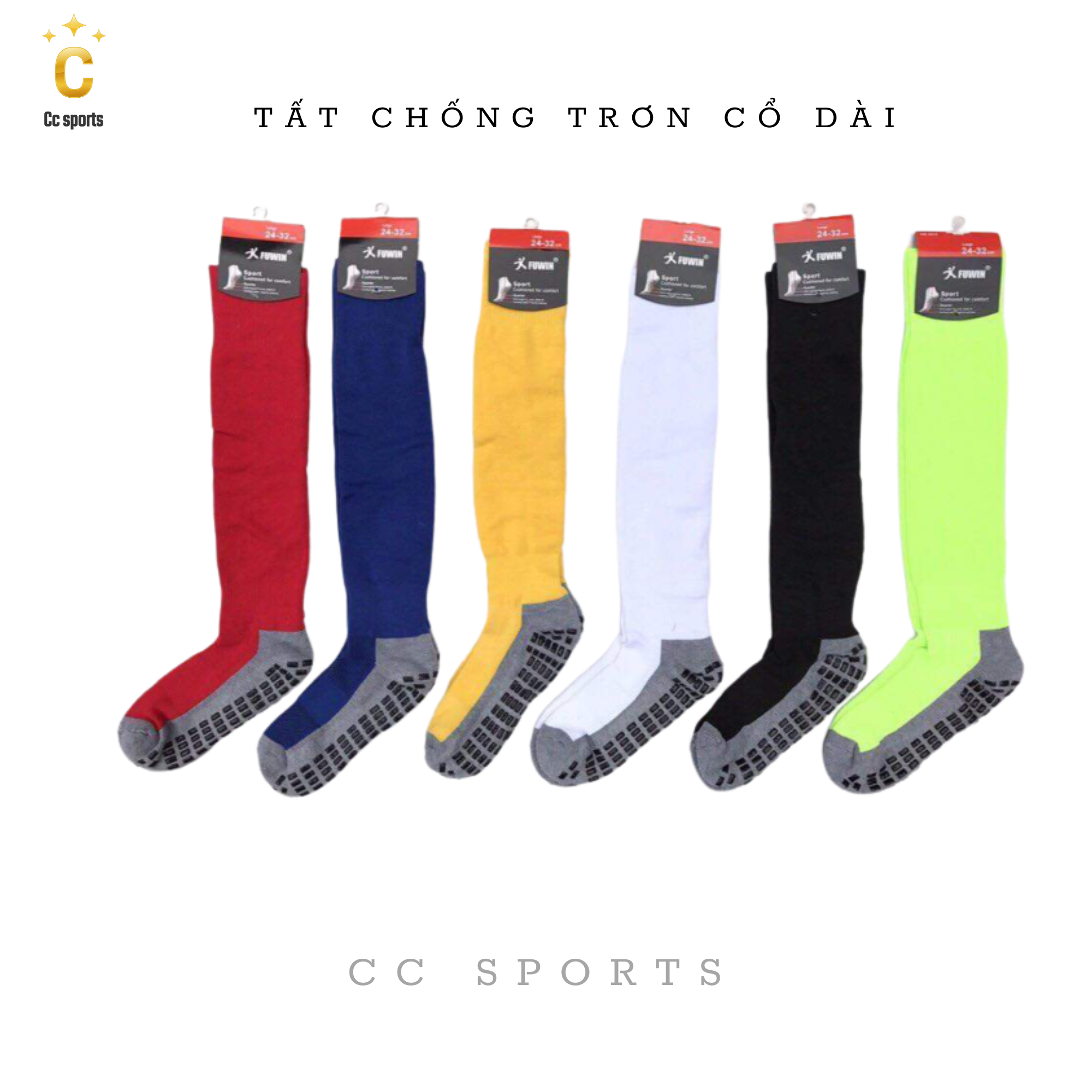 TẤT CHỐNG TRƠN CỔ DÀI Kaiwin