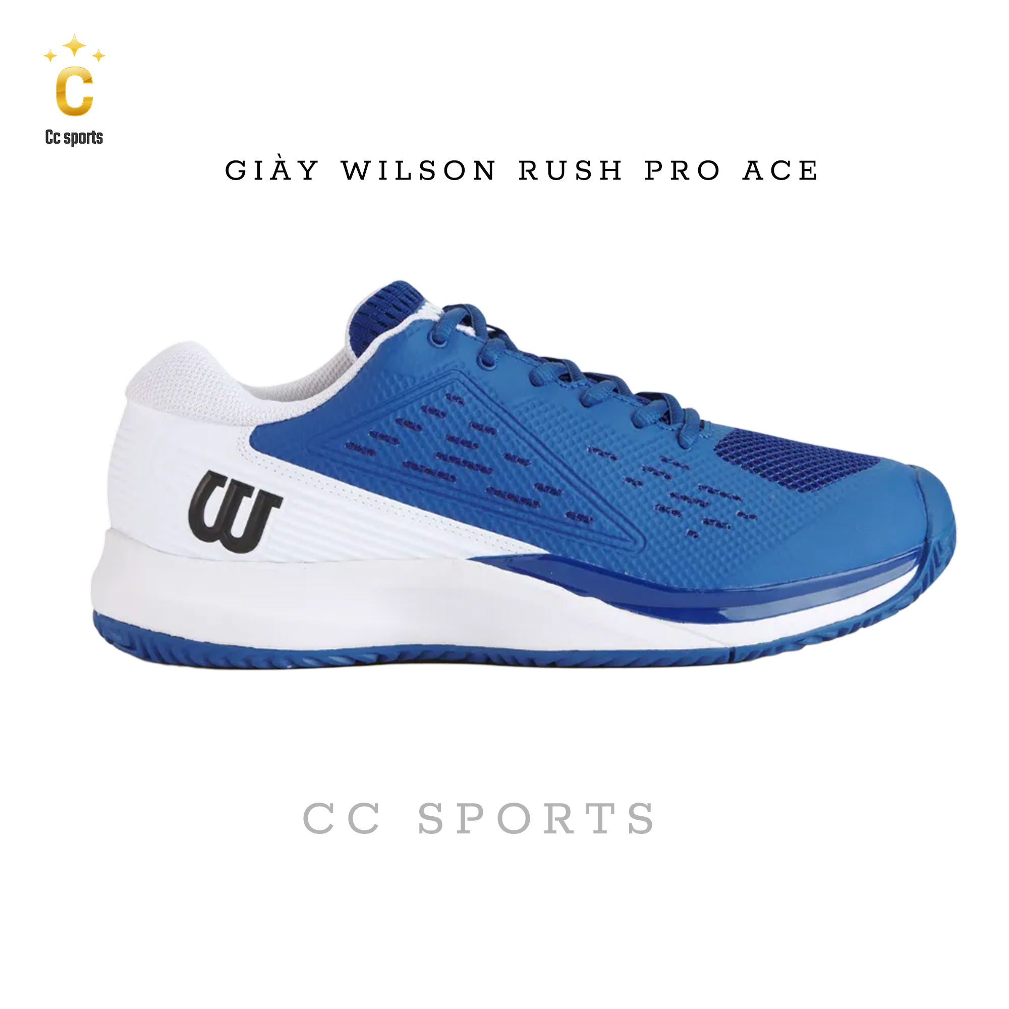 Giày Tennis/Pickleball Wilson Rush Pro Ace