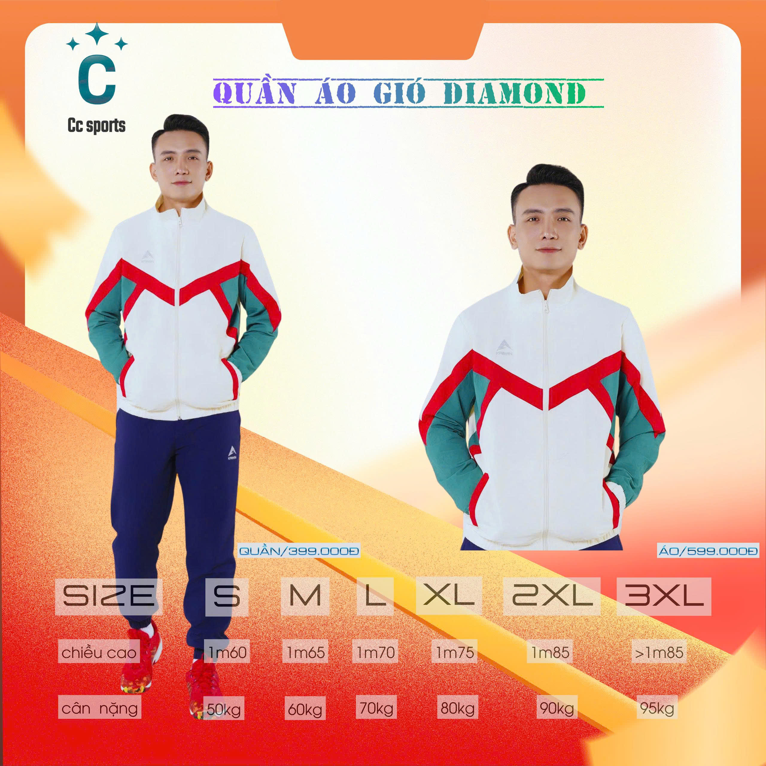 Áo Gió Thể Thao KAIWIN DIAMOND