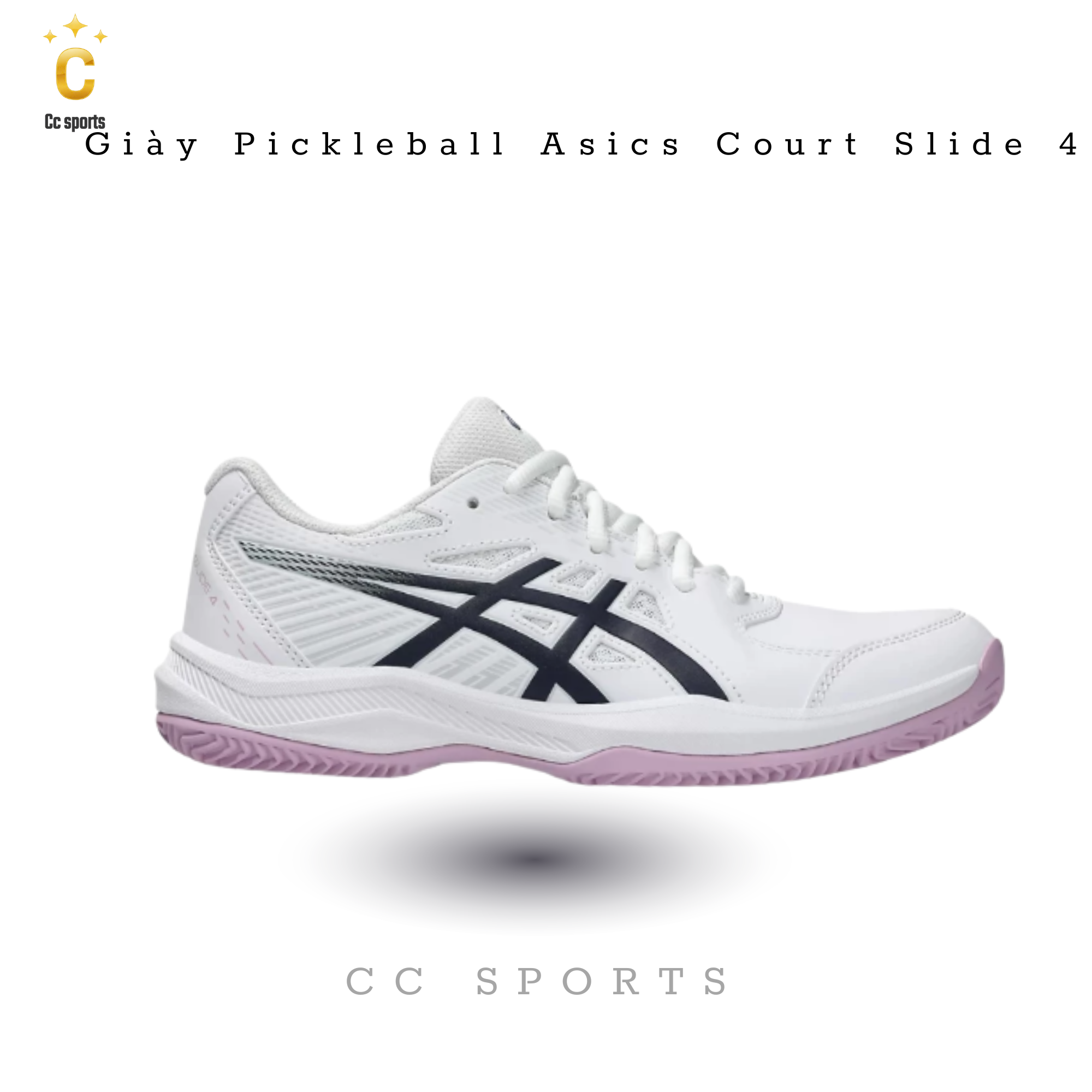 Giày Nam Asics Tennis/pick cour slide 4